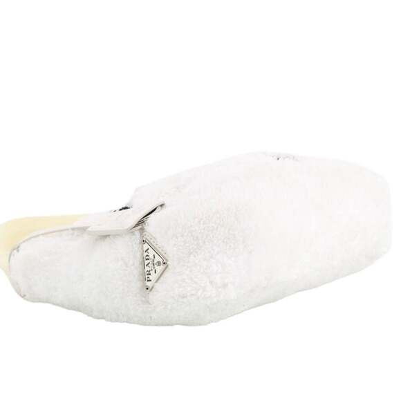Prada White Terry Cloth Re-Edition 2000 Mini Bag - Picture 6 of 7
